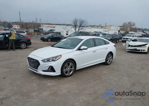 2018 Hyundai Sonata Sel from USA, damaged, VIN 5NPE34AF1JH663881
